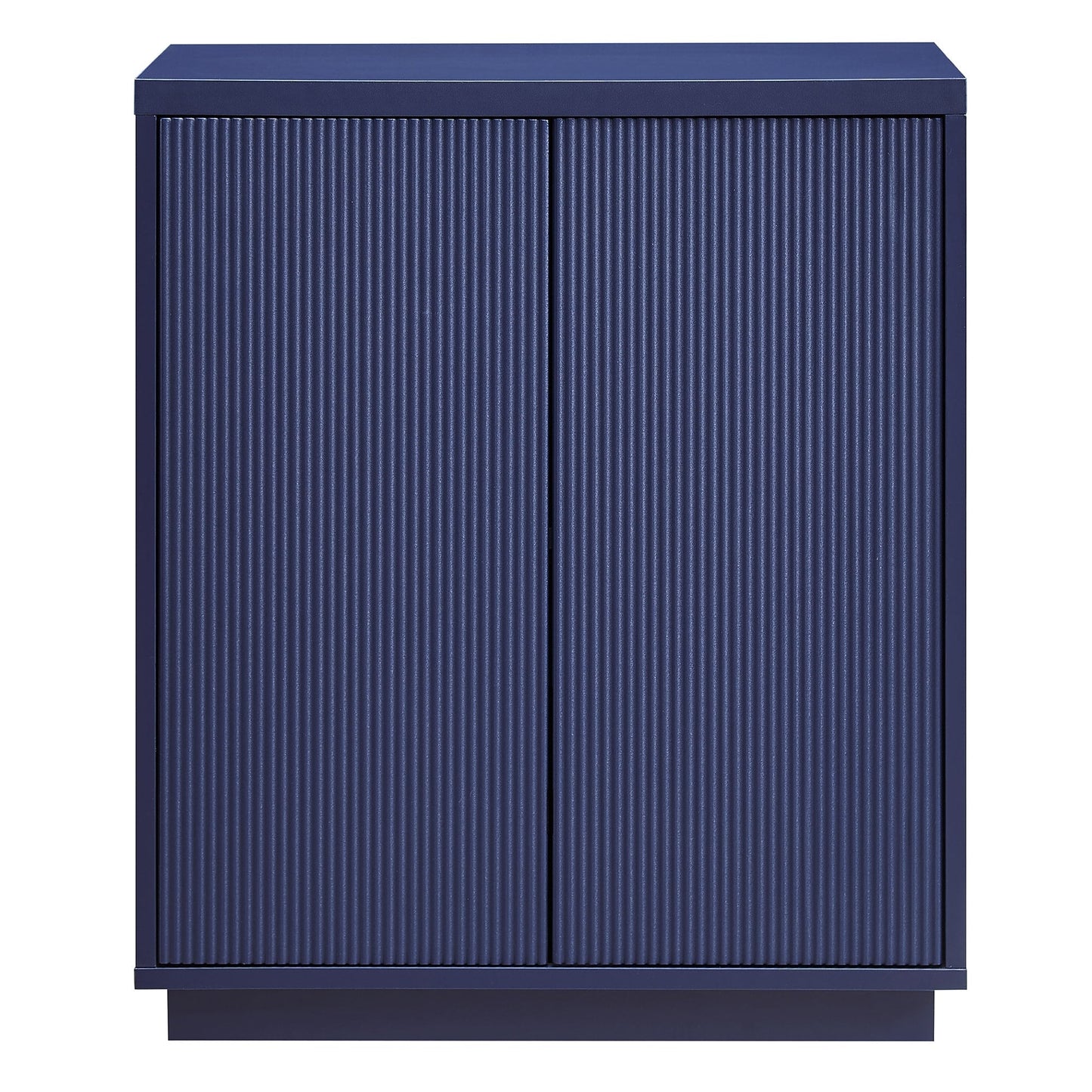 Hailey Home Alston Dark Blue 2-Shelf Office Cabinet