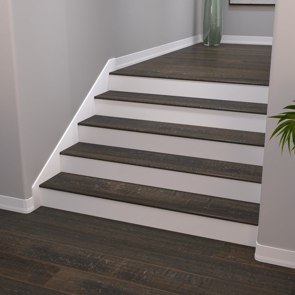 Cali Bamboo 3.25-in x 72-in Vintage Port Stair Nosing