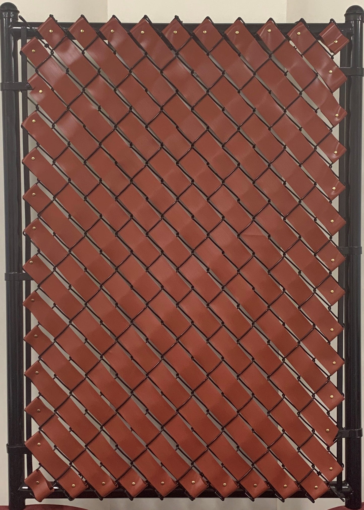 Pexco 1-3/8-in W Redwood Ldpe Chain Link Fence Slat