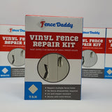 Fence Daddy 2-ft H x 0.25-ft W Tan Vinyl Fence Panel (Assembled)