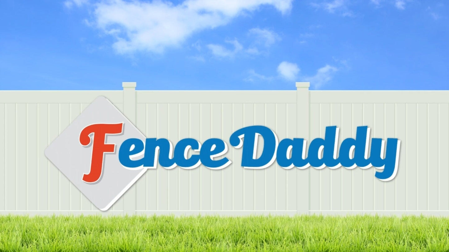 Fence Daddy 2-ft H x 0.25-ft W Tan Vinyl Fence Panel (Assembled)