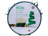 GE Energy Smart 150-Count 49.6-ft Warm White LED Plug-In Christmas String Lights