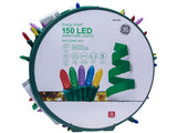 GE Energy Smart 150-Count 49.6-ft Multicolor LED Plug-In Christmas String Lights