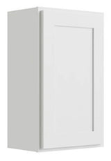 RELIABILT Parkstone 18-in W x 42-in H x 12-in D White Wall Fully Assembled Plywood Cabinet (Shaker Door Style)