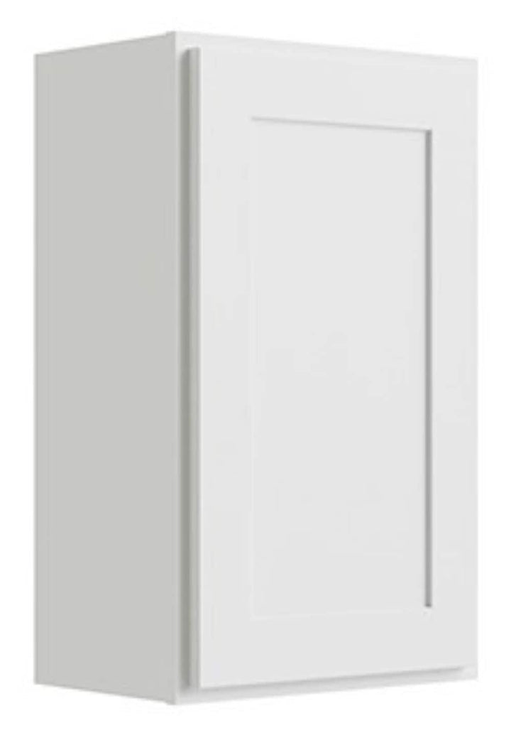 RELIABILT Parkstone 9-in W x 30-in H x 12-in D White Wall Fully Assembled Plywood Cabinet (Shaker Door Style)