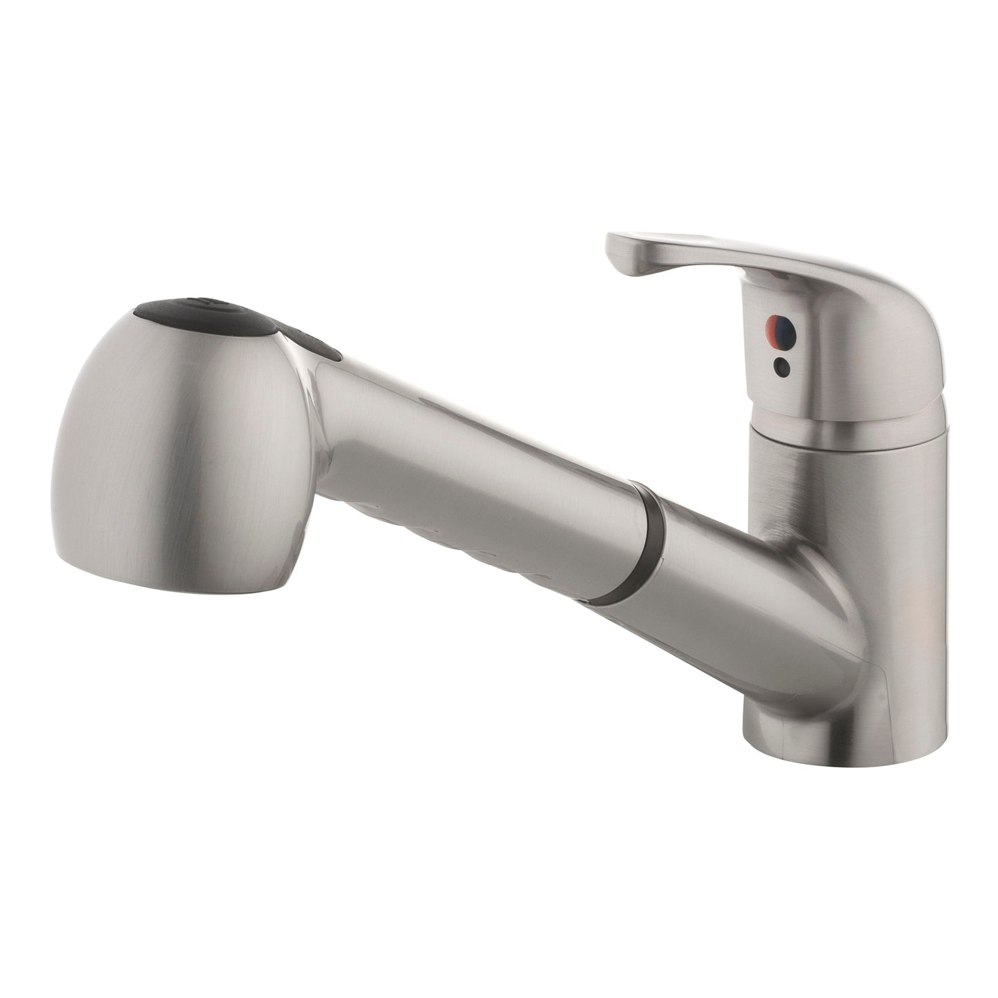 Project Source Stainless Steel Utility Faucet with Pulldown Sprayer