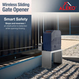 ALEKO 40-ft Slide Universal Battery Driveway Gate Opener Kit