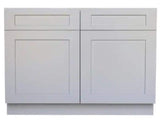 RELIABILT Parkstone 39-in W x 34.5-in H x 24-in D Grey Blind 1-Drawer Base Fully Assembled Plywood Cabinet (Flat Panel Shaker Style)
