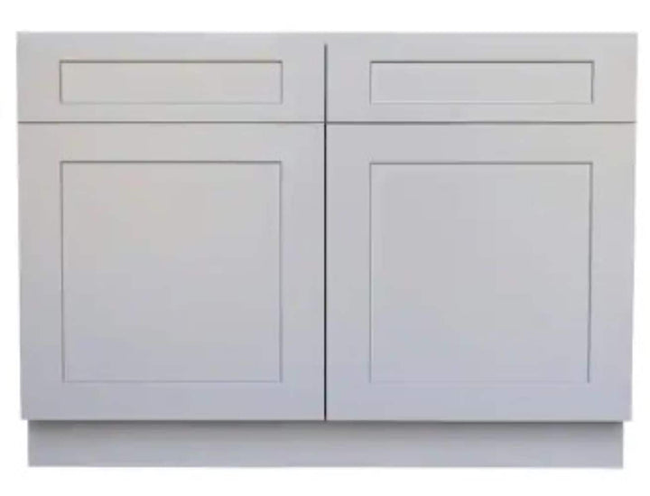 RELIABILT Parkstone 39-in W x 34.5-in H x 24-in D Grey Blind 1-Drawer Base Fully Assembled Plywood Cabinet (Flat Panel Shaker Style)