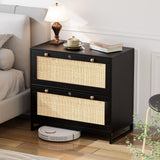 Winado Black 2-Drawer 29.53-in File Cabinet