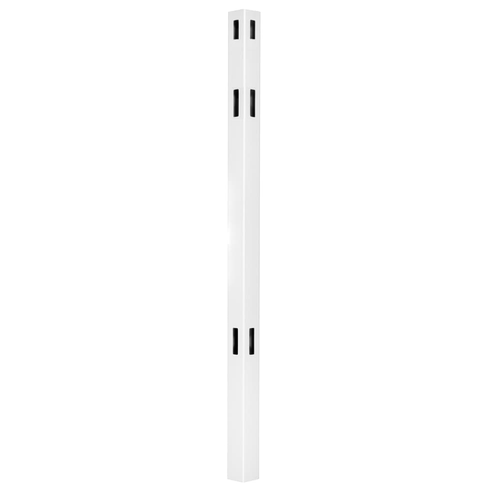 Outdoor Essentials Lakewood 8-ft H x 5-in W White Vinyl Corner Fence Post (Unassembled)