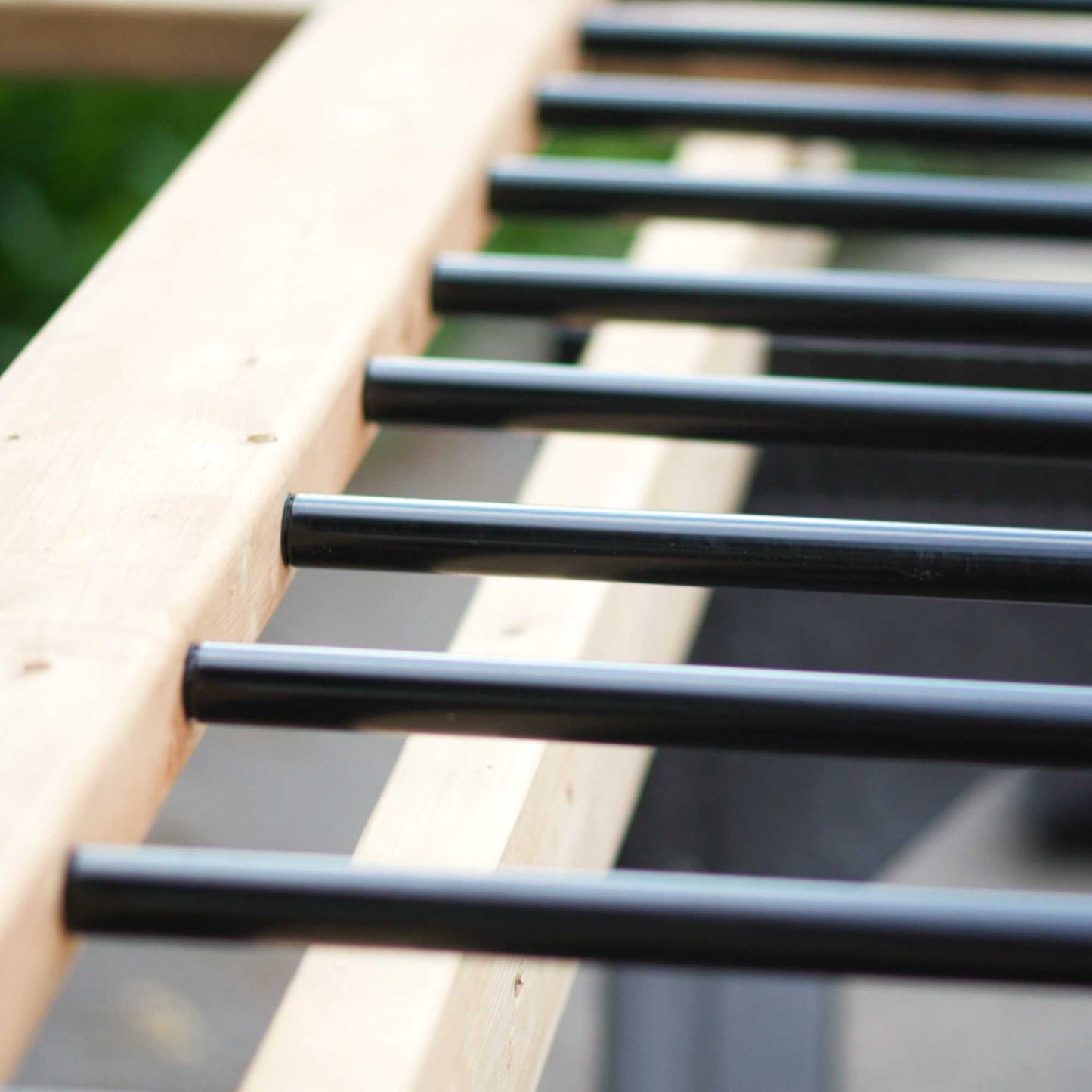 Nuvo Iron 0.75-in x 0.75-in Black Plastic Baluster Connector (20-Pack)