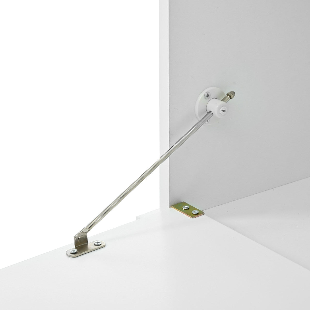 Yiekholo Casual 47.2-in White Wood Hall Tree