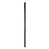 Nuvo Iron 3/4-in x 26-in Black Powder Coated Galvanized Steel Round Deck Baluster