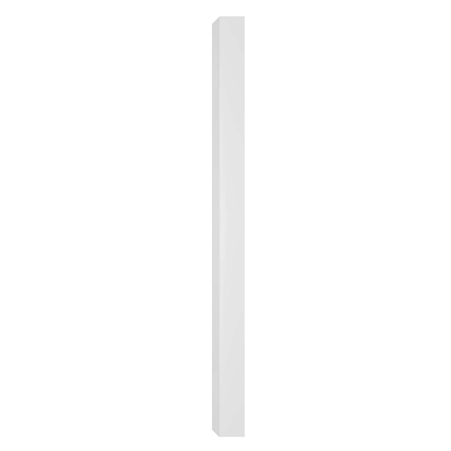 Outdoor Essentials PicketLock 8-ft H x 5-in W White Vinyl Blank Fence Post (Unassembled)
