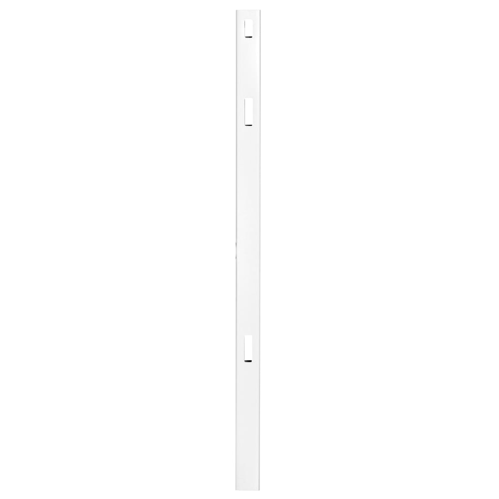 Outdoor Essentials Lakewood 8-ft H x 5-in W White Vinyl Line Fence Post (Unassembled)