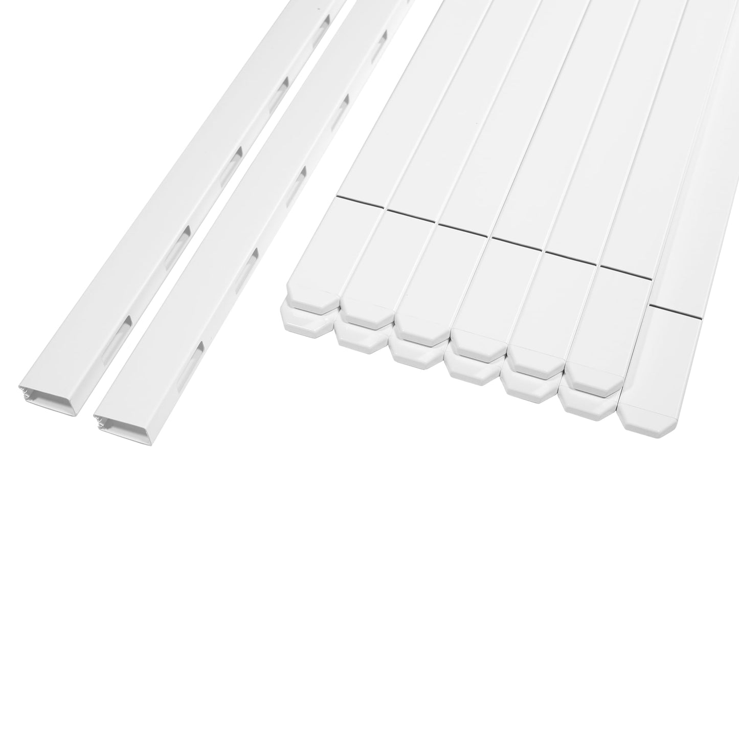 Outdoor Essentials Yorktown 4-ft H x 8-ft W White Vinyl Dog Ear Fence Panel (Unassembled)