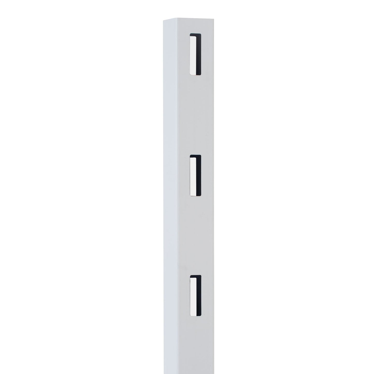 Outdoor Essentials Ranch 3-Rail 7-ft H x 5-in W White Vinyl Line Fence Post (Unassembled)