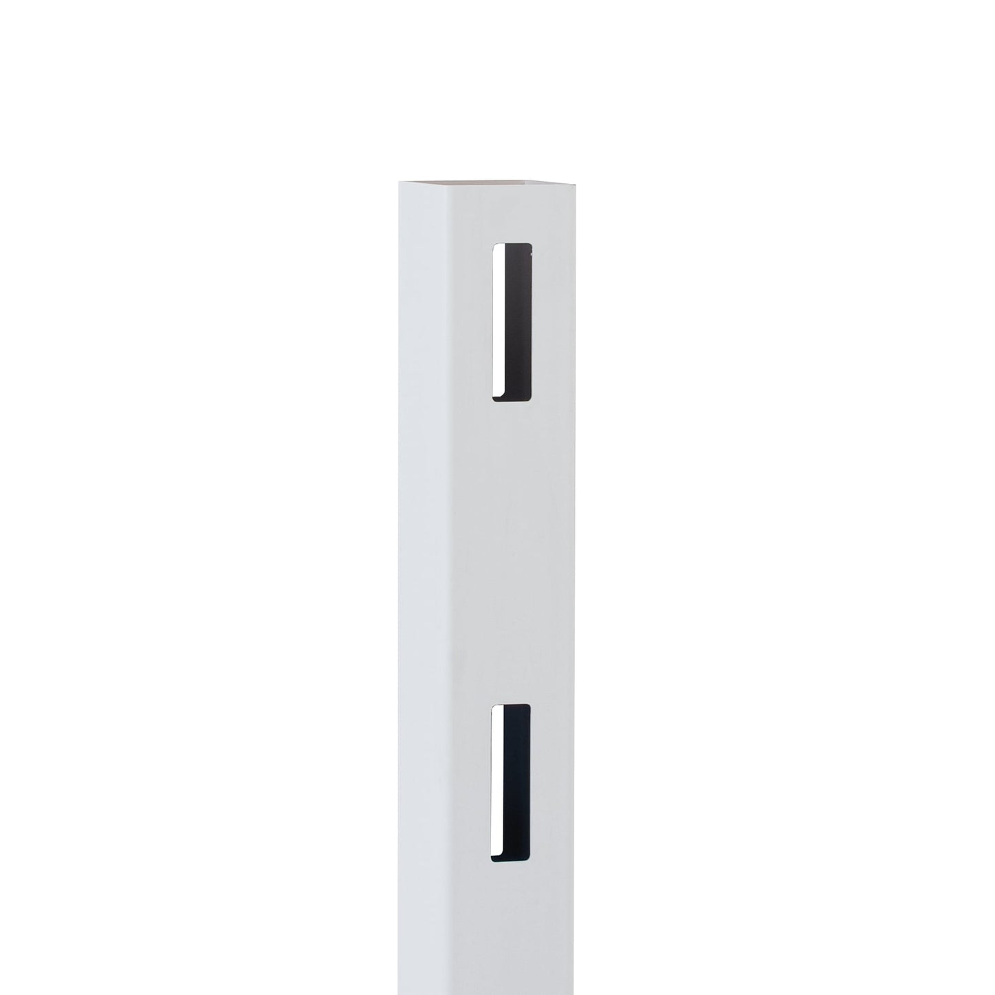 Outdoor Essentials Ranch 2-Rail 5-ft H x 5-in W White Vinyl Line Fence Post (Unassembled)