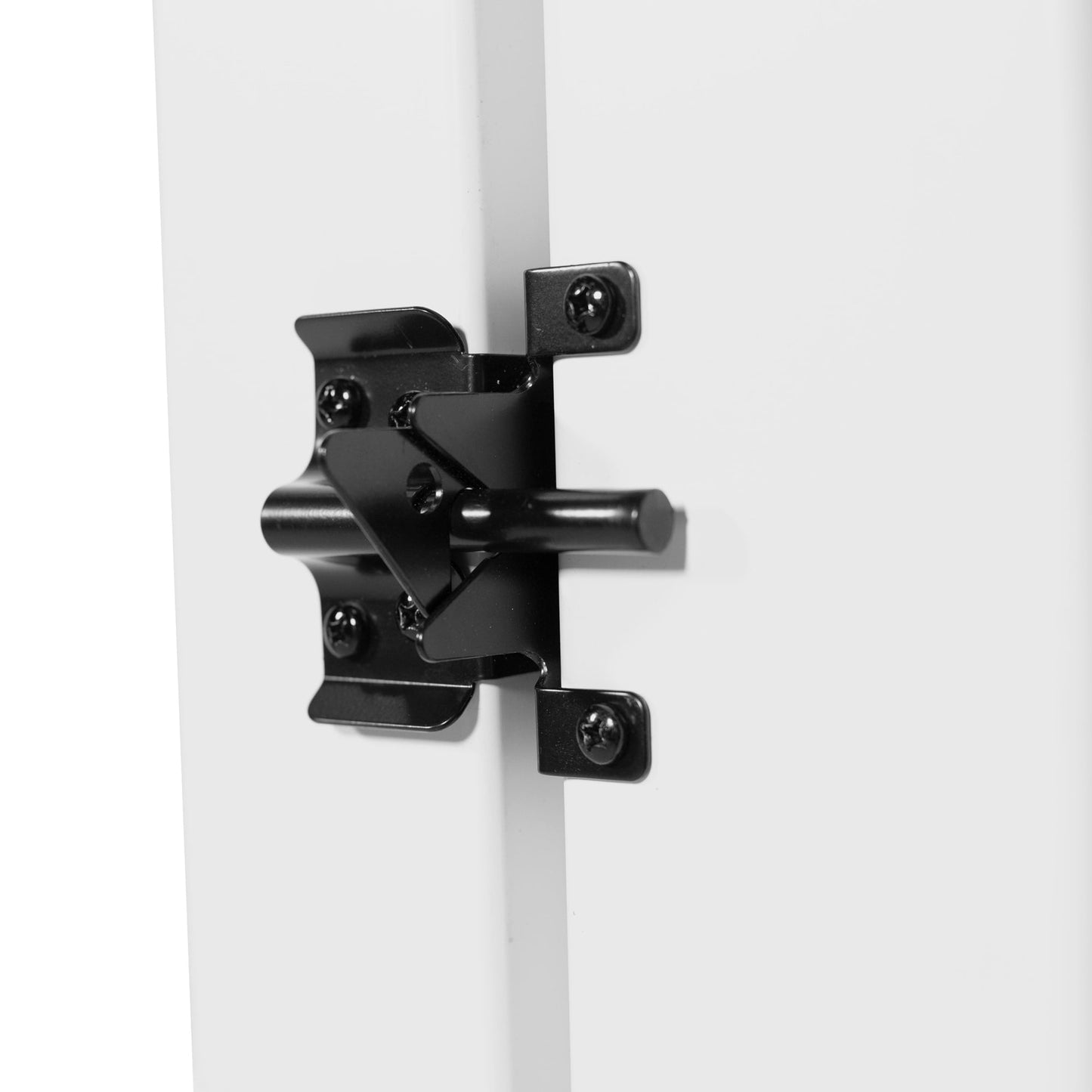 Outdoor Essentials PicketLock 3-ft H x 3.5-ft W White Vinyl Stockade Fence Gate Kit (Unassembled)