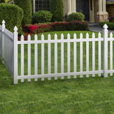 Outdoor Essentials PicketLock 6-ft H x 4-in W White Vinyl Blank Fence Post (Unassembled)
