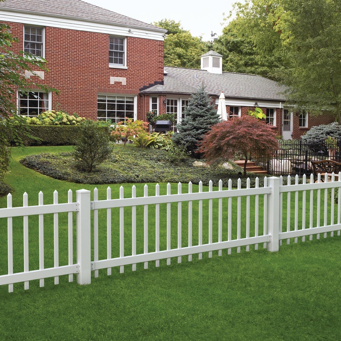 Outdoor Essentials PicketLock 6-ft H x 4-in W White Vinyl Blank Fence Post (Unassembled)