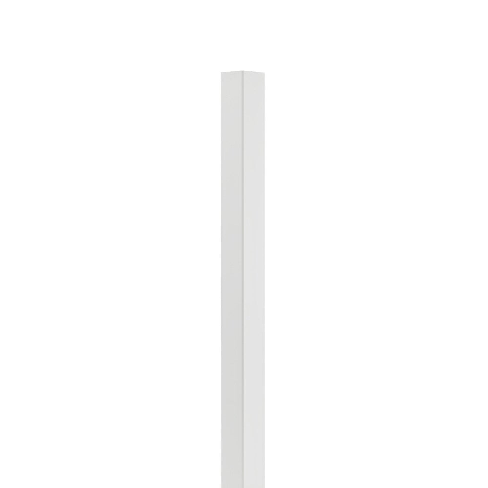 Outdoor Essentials PicketLock 6-ft H x 4-in W White Vinyl Blank Fence Post (Unassembled)