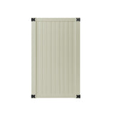 Outdoor Essentials 6-ft H x 3.5-ft W Tan Privacy Vinyl Fence Gate (Unassembled)
