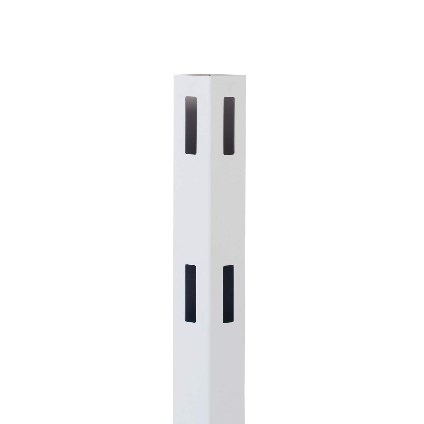 Outdoor Essentials Ranch 2-Rail 5-ft H x 5-in W White Vinyl Fence Post (Unassembled)