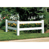 Outdoor Essentials Ranch 2-Rail 5-ft H x 5-in W White Vinyl Fence Post (Unassembled)