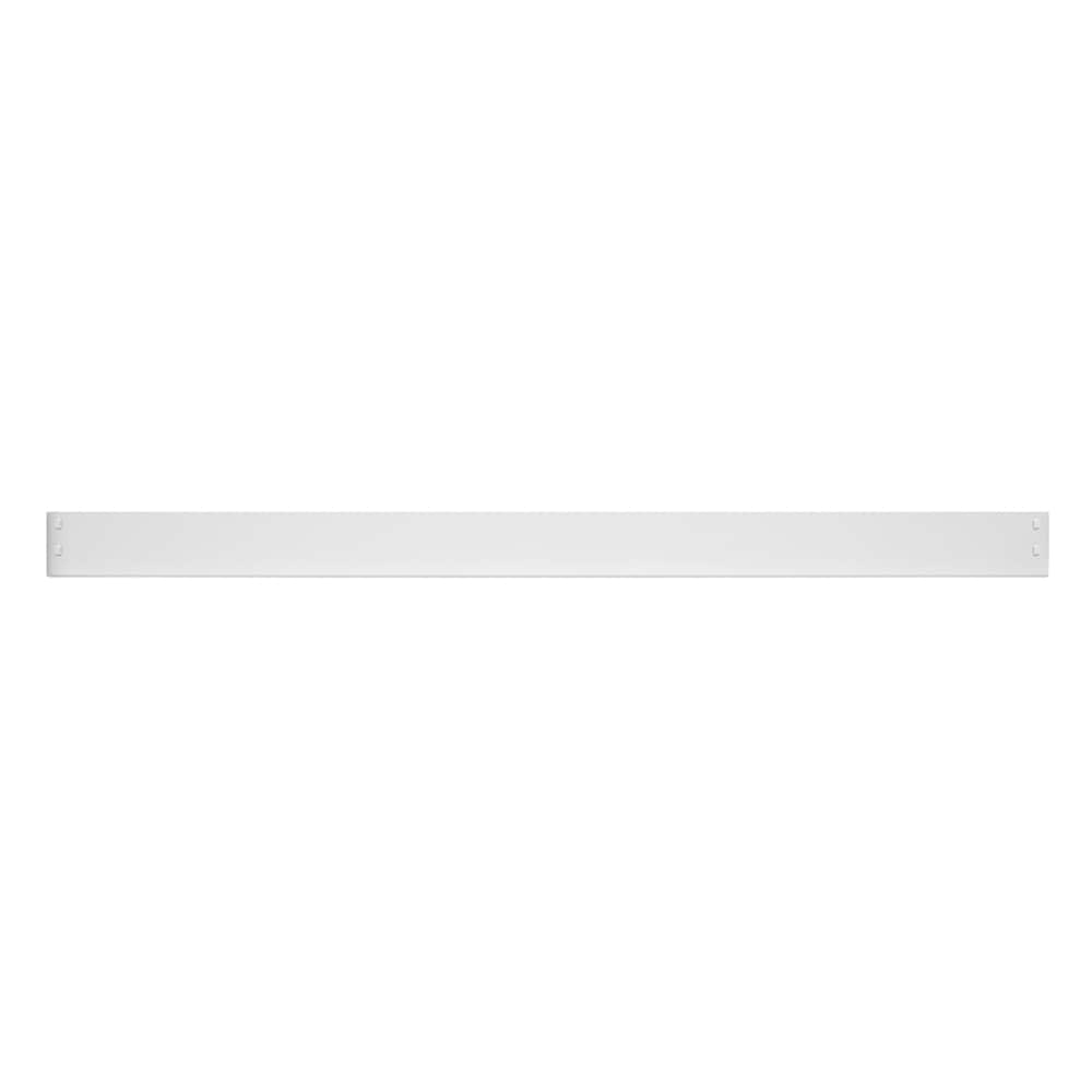 Outdoor Essentials 8-ft H x 0.5-ft W White Vinyl Flat-top Fence Rail (Unassembled)