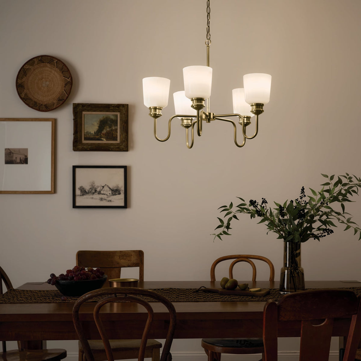Kichler Renneker 5-Light Vintage Chandelier