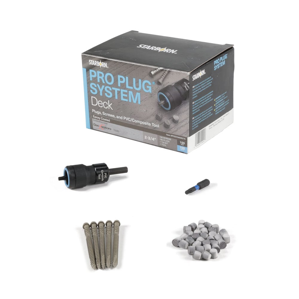 Deckorators Vault 2.75-in Dusk Hidden Deck Fastener 100-lin ft (150-Pack)