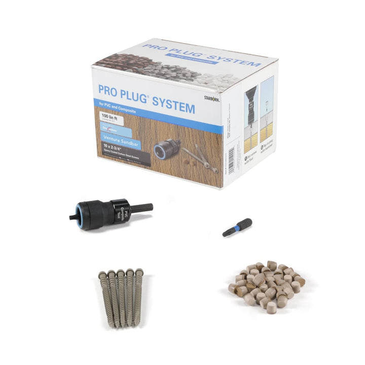 Deckorators Venture 2.75-in Sandbar Hidden Deck Fastener 100-lin ft (315-Pack)