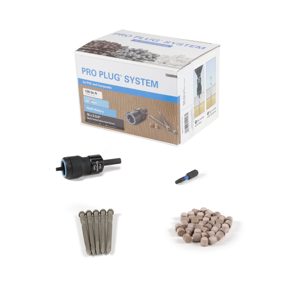 Deckorators Vault 2.75-in Hickory Hidden Deck Fastener 100-lin ft (150-Pack)