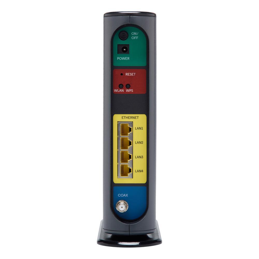 8x4 Cable Modem with Built-In N450 Wi-Fi Router - Super Arbor