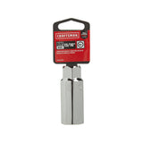 Craftsman 13/16-in SAE 6-Point Spark Plug Socket, 3/8-in Drive