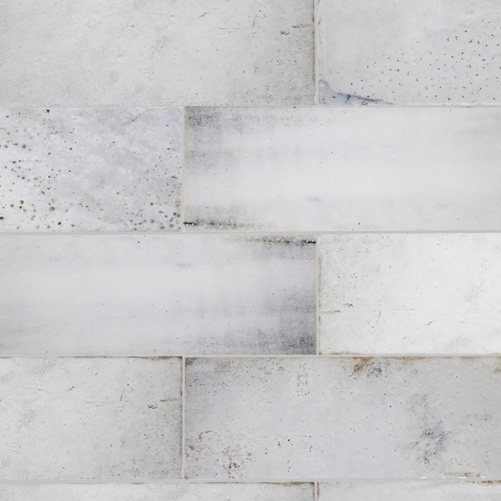 Boutique Ceramic Urban White 3-in x 9-in Glazed Ceramic Subway Wall Tile product image