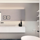 Apollo Tile Arte White 2-in x 8-in Matte Ceramic Brick Look Floor and Wall Tile (5.4-sq. ft/ Carton)
