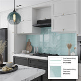 Apollo Tile Colorway Cadet Blue 3-in x 12-in Glossy Glass Brick Subway Wall Tile (5-sq. ft/ Carton)