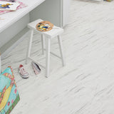 STAINMASTER (Sample) Tuscana Marble Waterproof Marble-Look Interlocking Vinyl Tile, 11.94-in x 8-in, 12-mil Wear Layer