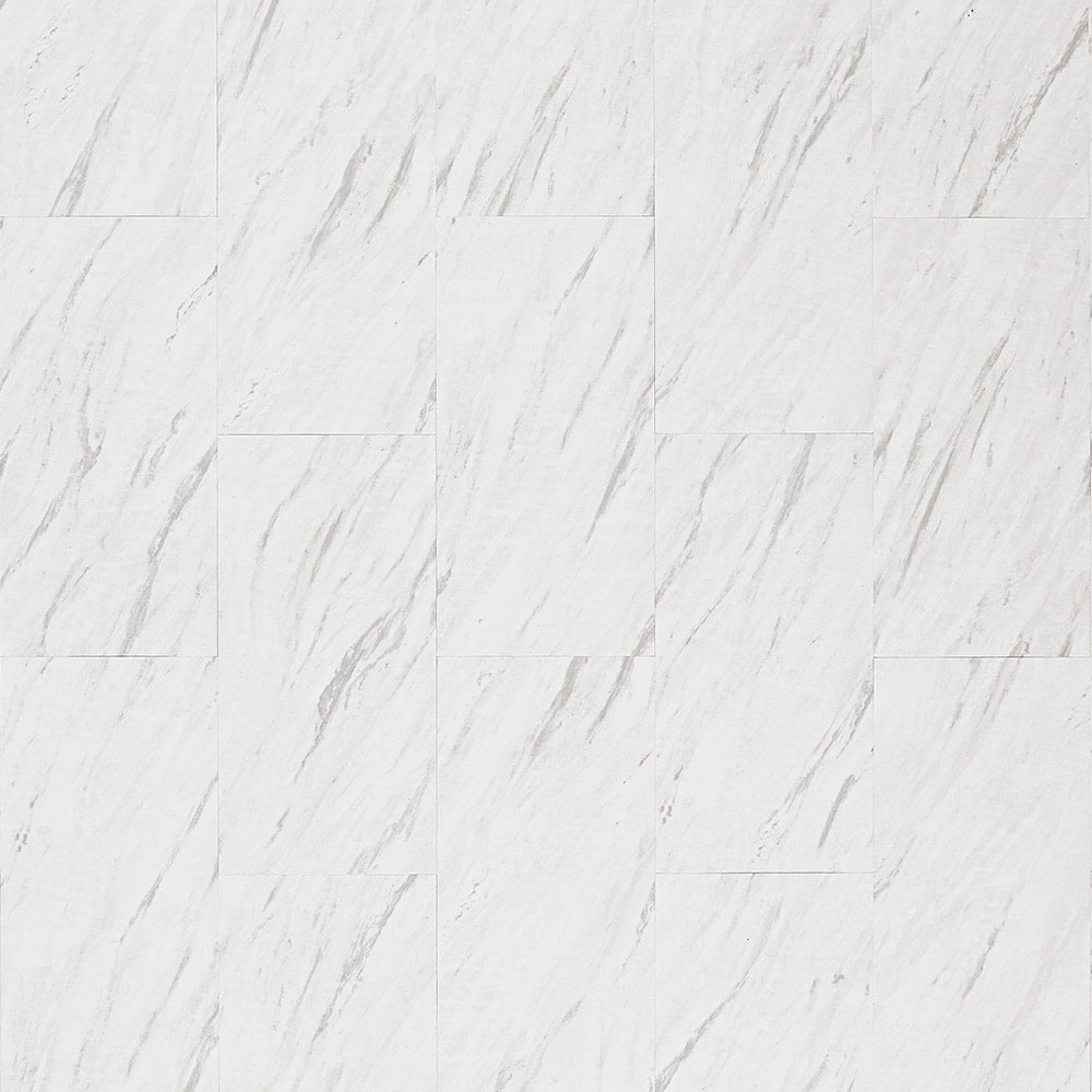STAINMASTER (Sample) Tuscana Marble Waterproof Marble-Look Interlocking Vinyl Tile, 11.94-in x 8-in, 12-mil Wear Layer