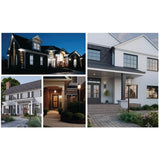 Progress Lighting Leawood LED 17-Watt 18.875-in White Transitional Outdoor Post Light