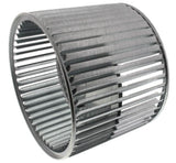 Nordyne 667037R blower wheel - front view (Product Type: Blower Wheel)