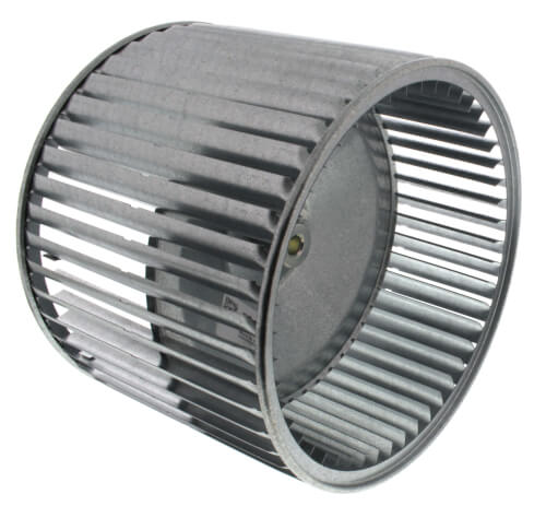 Nordyne 667037R blower wheel - side view (Product Type: Blower Wheel)