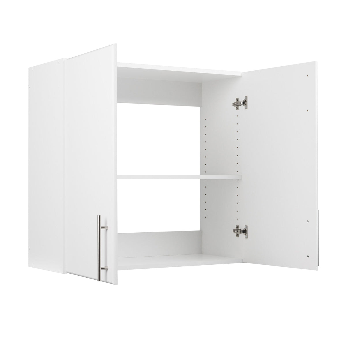 Prepac Elite 32-in W x 30-in H Wood Composite White Wall-mount Utility Storage Cabinet