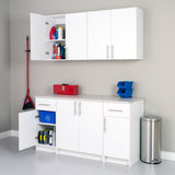 Prepac Elite 32-in W x 30-in H Wood Composite White Wall-mount Utility Storage Cabinet