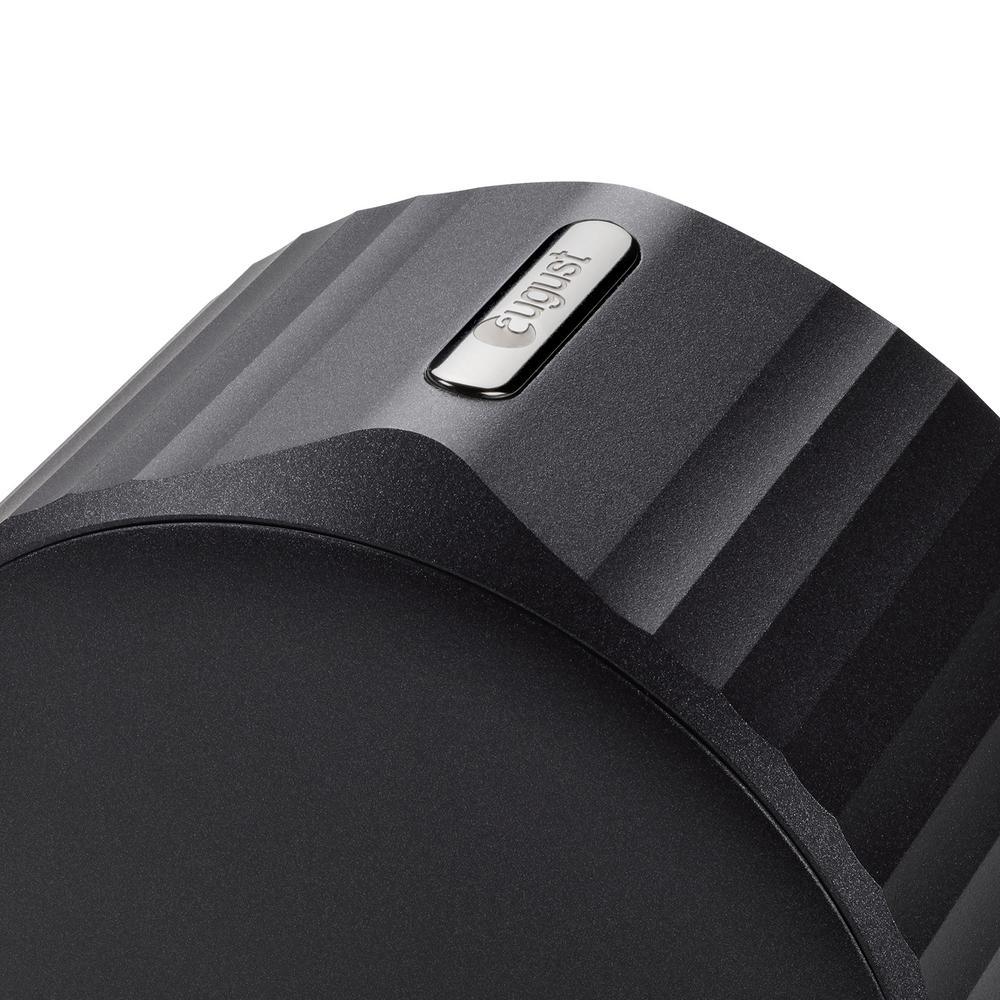 Wi-Fi Smart Lock Matte Black Single Cylinder Deadbolt Replacement - Super Arbor
