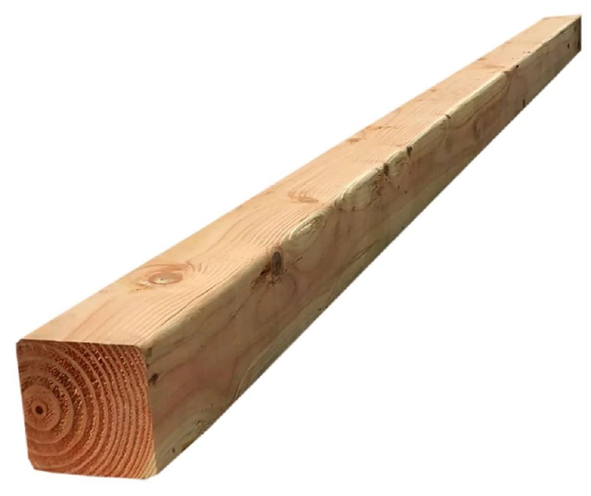 4-in 8-ft Douglas Fir Universal Wood Fence Post
