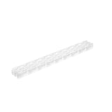 Tuftex Plastic Closure Strips, 6-Pack, Cross-Link Polyethylene Vented Roof Panel Closure Strips, 2-ft
